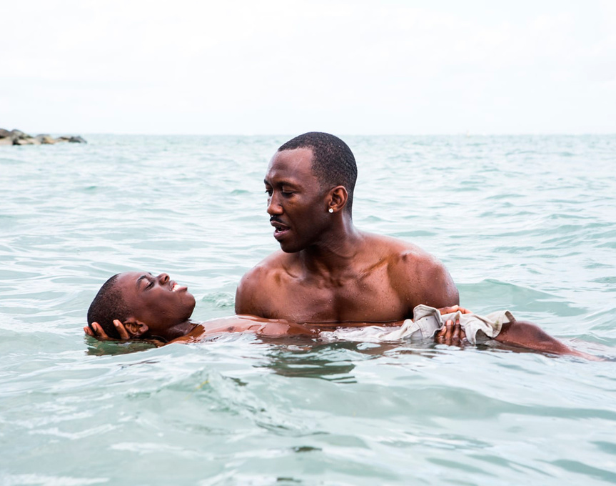 Un fotograma de 'Moonlight'. Un fotograma de