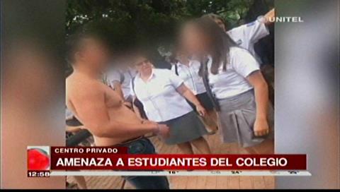 Santa Cruz Joven amenaza con matar a un padre de familia en un