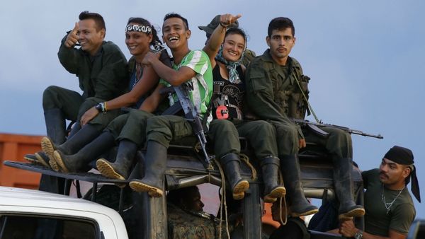 Guerrilleros de las FARC (AP)