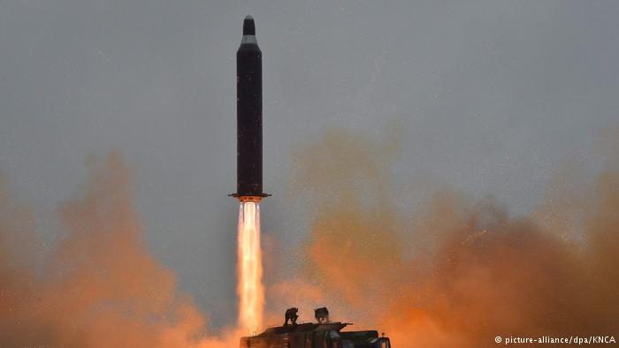North Korea failed ballistic missile launch (picture-alliance/dpa/KNCA)