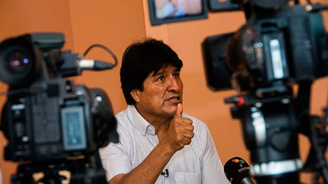 El presidente Evo Morales en Cuba