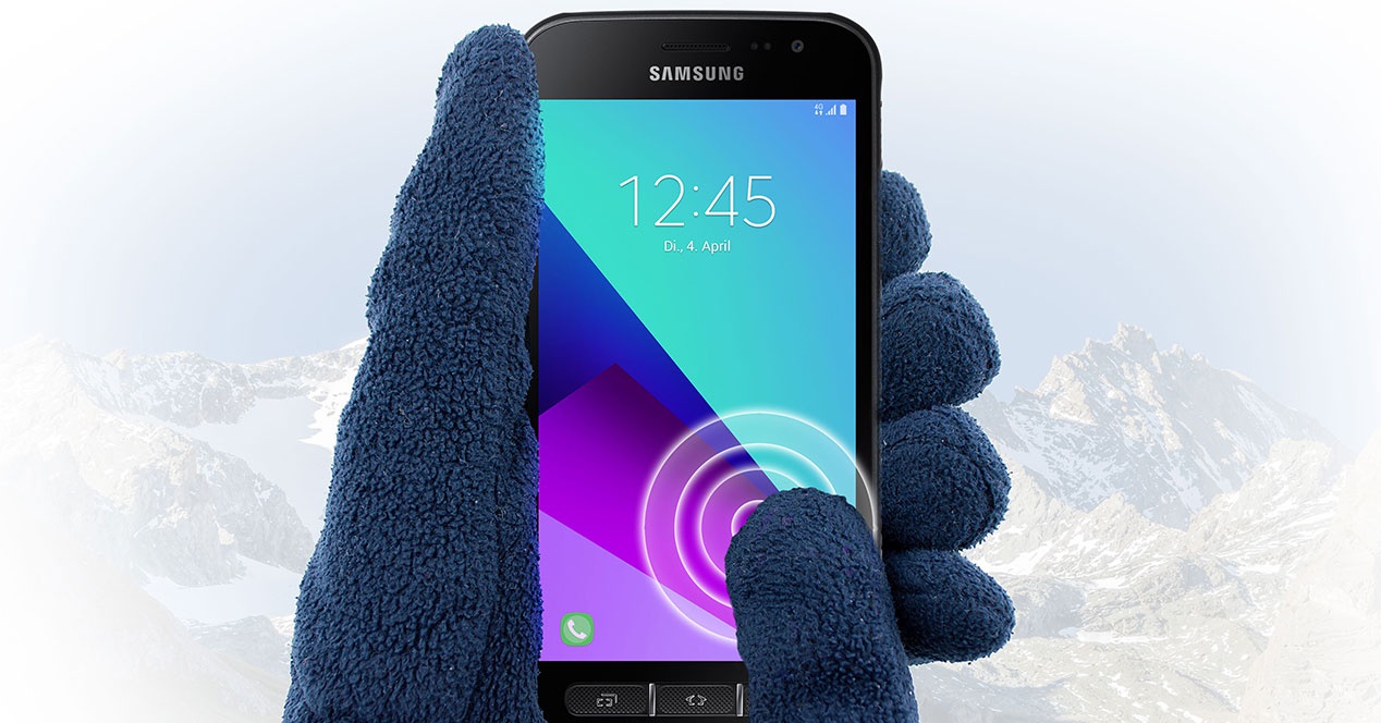 Samsung Xcover 4 guantes