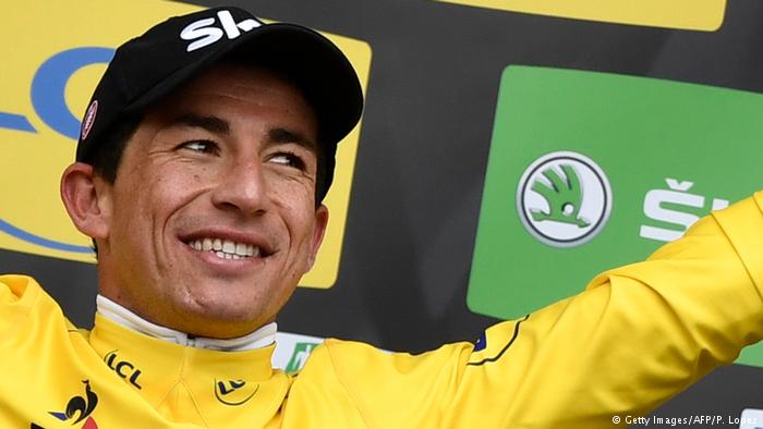Radsport Segio Henao gewinnt Bergetappe (Getty Images/AFP/P. Lopez)