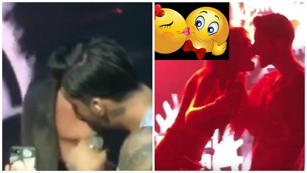 Maluma le da un beso a una seguidora en concierto y ella reacciona así (VIDEO) Maluma le da un beso a una seguidora en concierto y ella reacciona así (VIDEO)