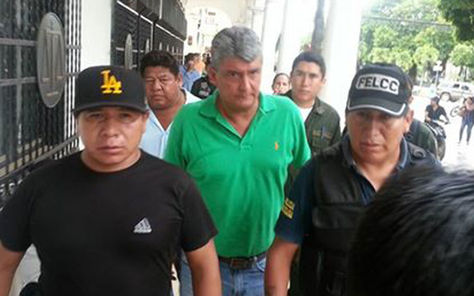 El exgobernador de Beni, Ernesto Suárez.
