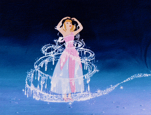 Disney Princesses in blue