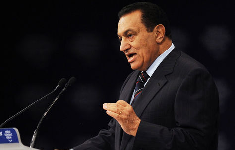 El expresidente egipcio Hosni Mubarak. Foto: Archivo AFP