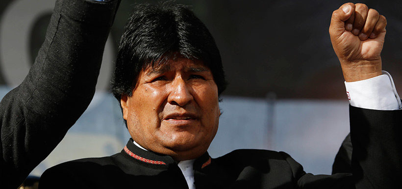 Sondeo indica que el 83% de bolivianos tiene poco o nada de confianza en Evo Morales