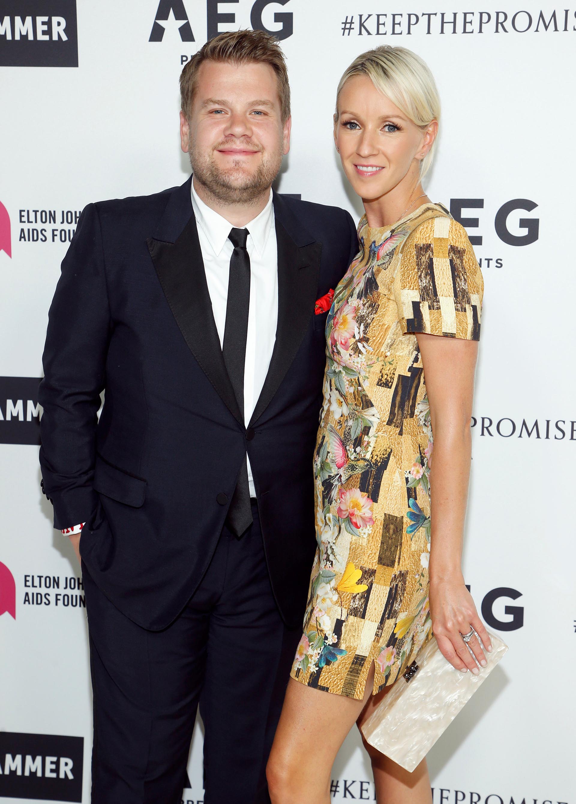 James Corden- Julia Carey