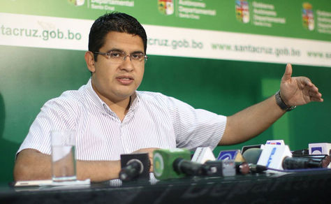 Vladimir Peña en conferencia de prensa.