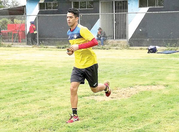 THOMAZ SANTOS DURANTE LA PRÁCTICA DE AYER. PRENSA WILSTERMANN