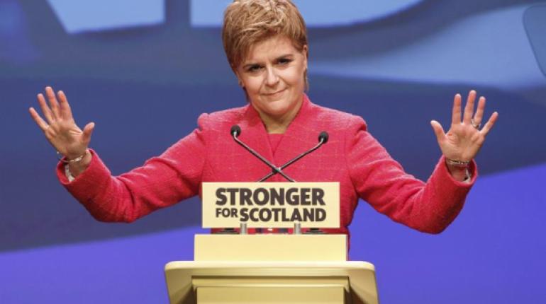 La líder del Partido Nacionalista Escocés (SNP), Nicola Sturgeon. | EFE