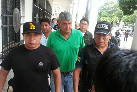 El exgobernador de Beni, Ernesto Suárez.