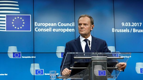 El presidente del Consejo Europeo, Donald Tusk, recibirá la carta formal (REUTERS)