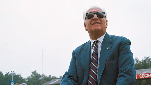 Enzo Ferrari, en los años 70 (Getty)