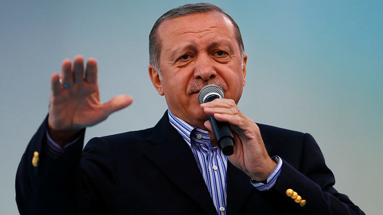 Califican a Erdogan de