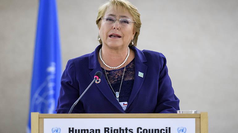 La presidenta de Chile, Michelle Bachelet. | AFP