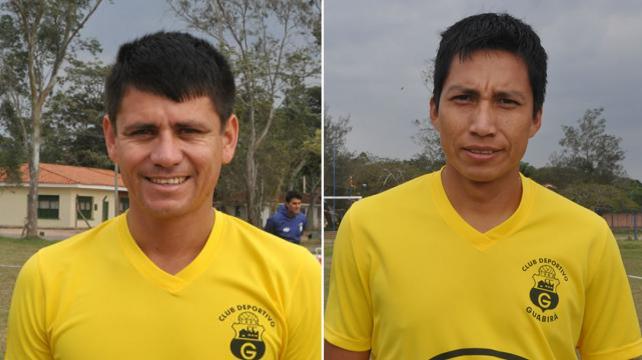 Torrez (izq.) y Áñez son jugadores fundamentales en el equipo del DT 'Tucho'. Foto: Archivo %image_alt%