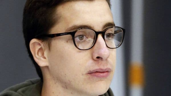 Diego Cruz, el joven acusado de abuso a menor y dejado en libertad por el juez.