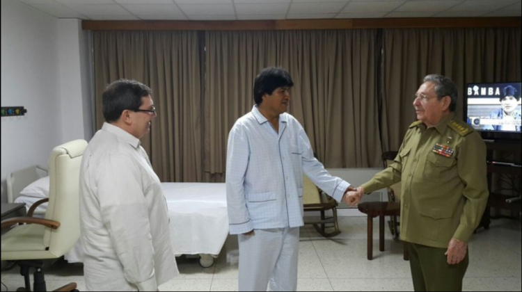 Evo enfermo Evo enfermo