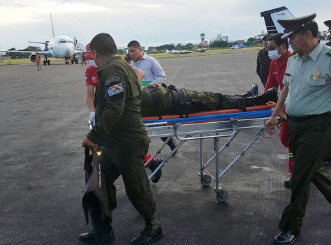 Los heridos del enfrentamiento con los atracadores llegan a RoboréFuente: BolBras