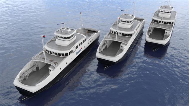 Los trasbordadores de Multi Maritime