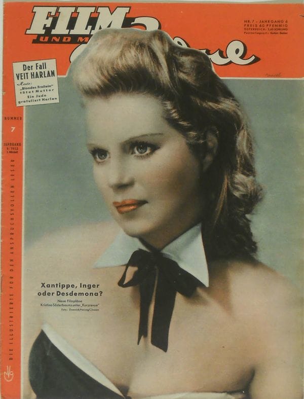 Söderbaum fue el sex symbol de la Alemania nazi: una Marilyn Monroe de la cultura antisemita.