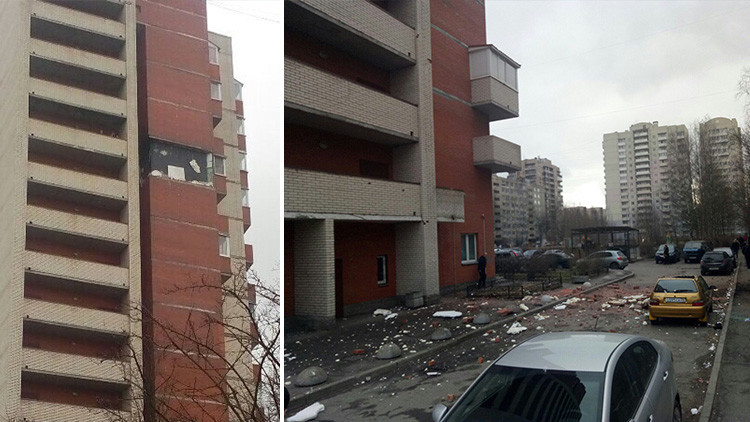 Evacuan a los residentes de una vivienda de San Petersburgo tras caerse una pared