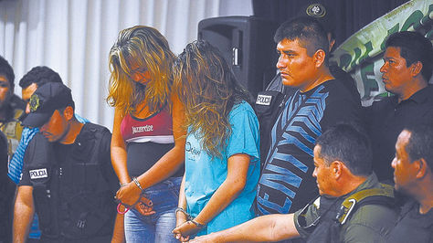 Policía presentó el sábado a las personas capturadas, acusadas de ser cómplices de Mariano Tardelli.