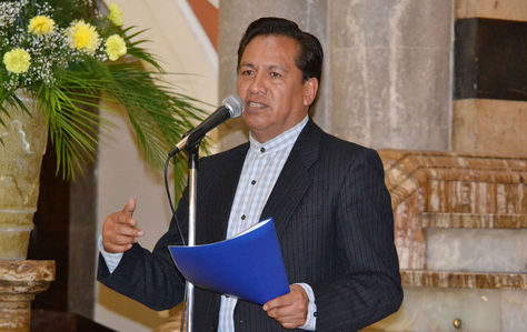El ministro de la Presidencia, René Martínez.