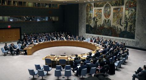 El Consejo de Seguridad de la ONU debate sobre el ataque de EEUU a Siria. Foto: EFE