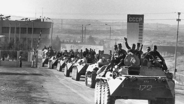 La Unión Soviética invadió Afganistán en 1979