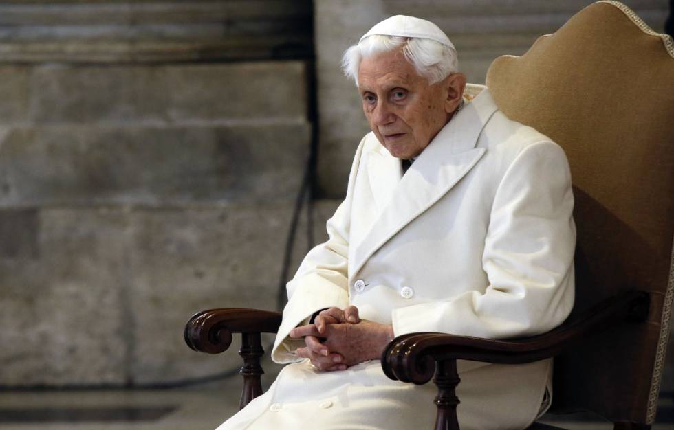 El papa emérito, Benedicto XVI, en una imagen de 2015. 