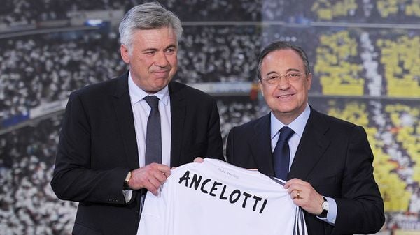 El italiano estuvo del 2013 al 2015 en el equipo merengue (Getty)