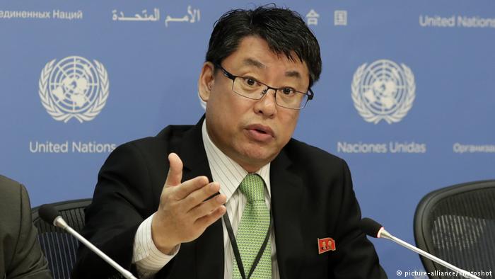 USA | Nordkoreas Botschafter bei den Vereinten Nationen Kim In Ryong (picture-alliance/Photoshot)