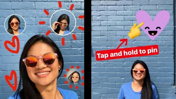 instagram selfie stickers