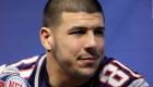 during Media Day ahead of Super Bowl XLVI between the New England Patriots and the New York Giants at Lucas Oil Stadium on January 31, 2012 in Indianapolis, Indiana.