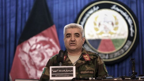 El jefe de Estado mayor, Qadam Shah Shahim, dimitió tras el peor ataque talibán contra militares desde 2001 (AP)