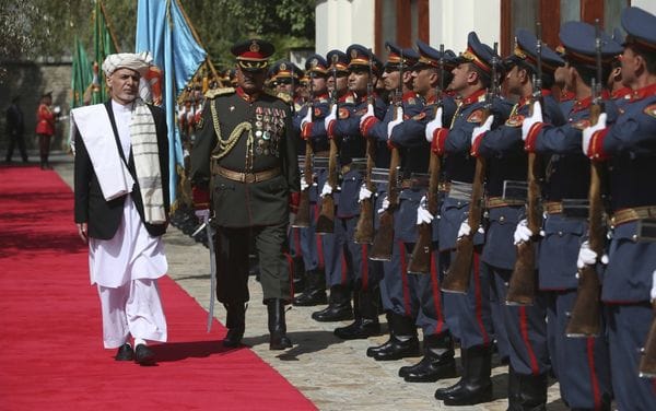 El presidente de Afganistán, Ashraf Ghani (AP)
