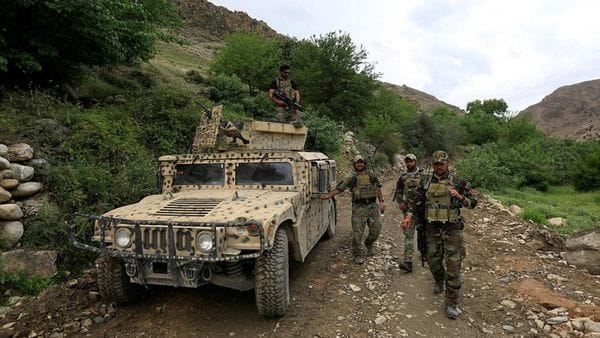 La zona es custodiada por las fuerzas norteamericanas y afganas
