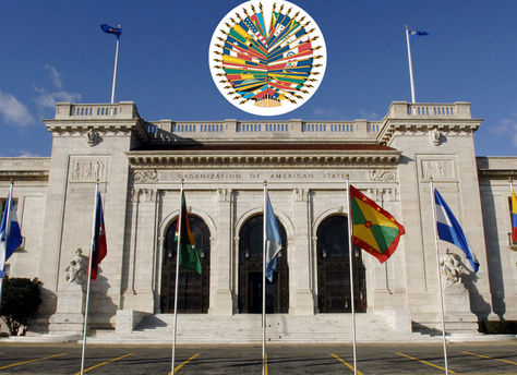 La sede de la Organización de Países Americanos (OEA). Foto: canalantigua.tv