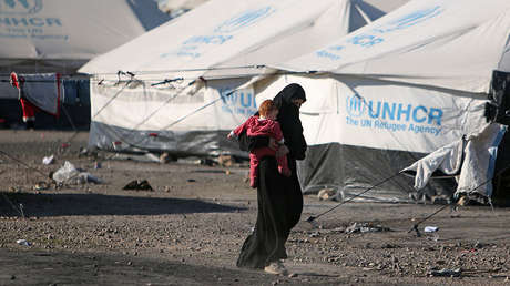 Un campo para los refugiados en Siria. 3.04.2014