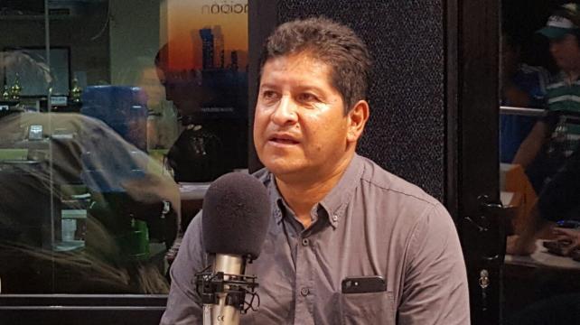 Eduardo Villegas durante el programa de Los Más Buscados de Diez. Foto: Henry Ugarte %image_alt%