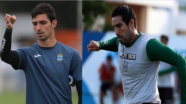 Bocchino, de Blooming y García, de Oriente se enfrentarán este domingo en el clásico cruceño. Foto. DIEZ %image_alt%