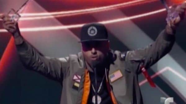 Nicky Jam, uno de los ganadores de la noche