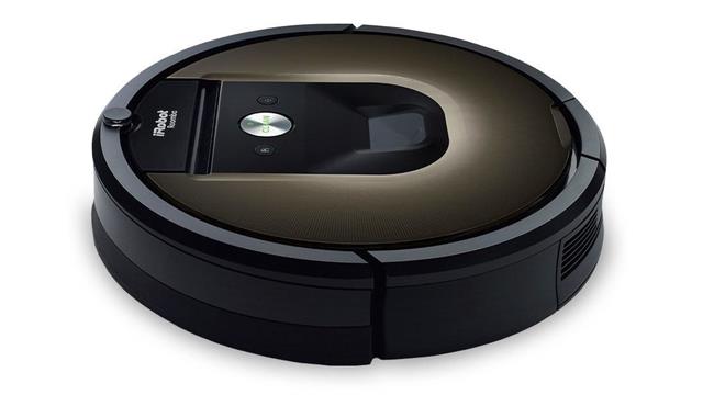Una aspiradora Roomba iRobot 980
