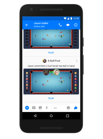 juegos facebook messenger