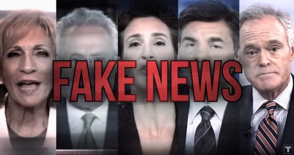 CNN solicitó a la campaña de Trump que remueva el gráfico de “Fake News” del spot comercial.