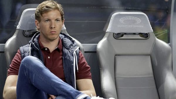 Julian Nagelsmann, de 29 años, clasificó al Hoffenheim a su primera Champions League (AP)