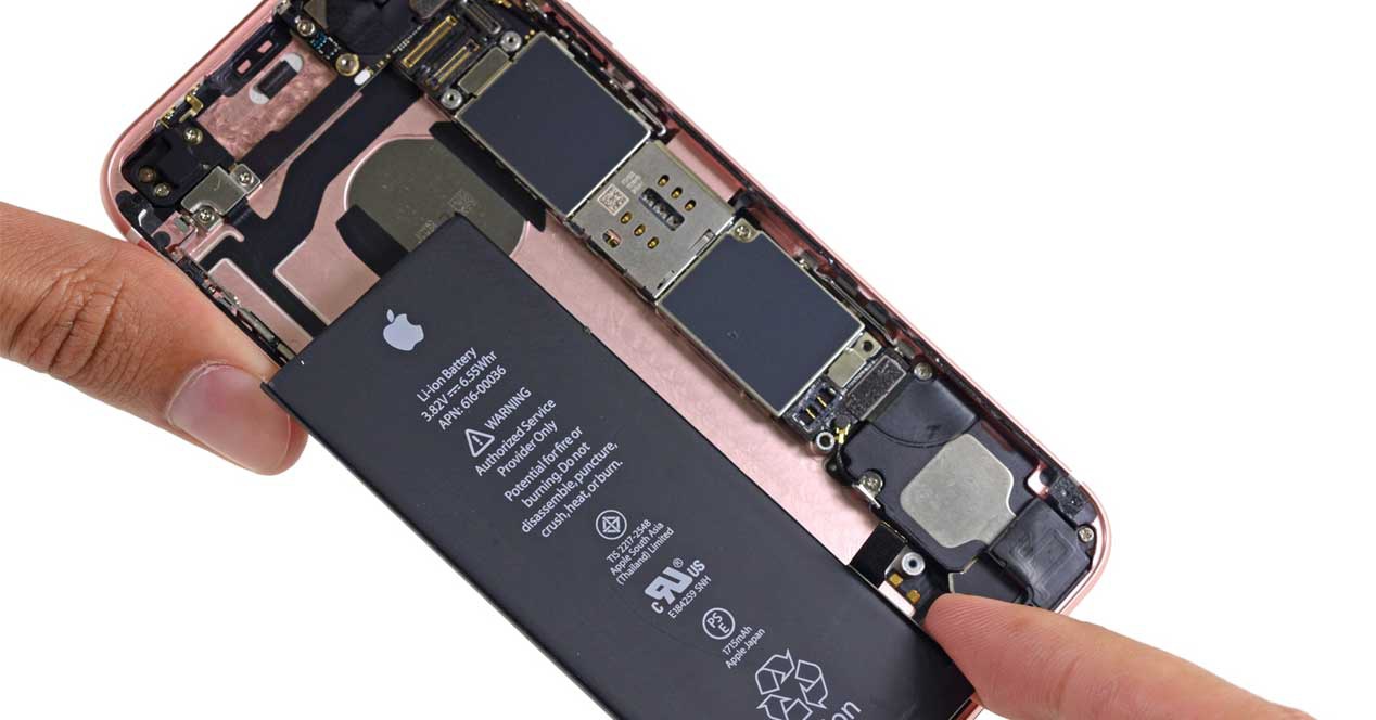 bateria del iphone 7